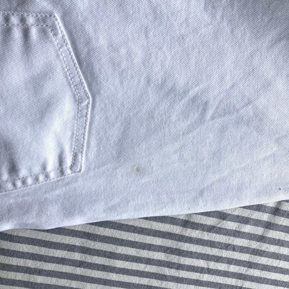 Target Wild Fable Women’s White Wide Leg Jeans Size 6 Unique Design - Picture 12 of 13